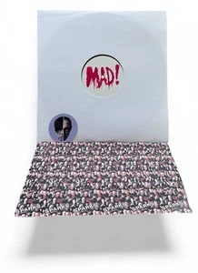 Sparks Mad! Vinyl LP White Label Plus Sticker And Print - Picture 1 of 4