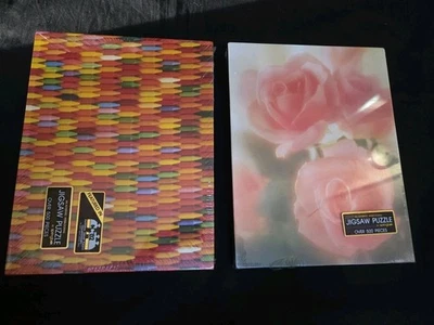 2 RARE & SEALED 1982 Springbok Jigsaw Puzzle-Shades Of Childhood & Misty Rose - Image 1 of 4