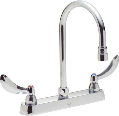 Delta 26C3944 Double Handle Commercial Grade Kitchen Faucet - Chrome - Image 1 of 4