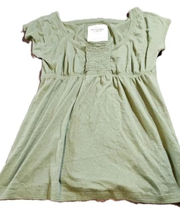 Vintage Abercrombie & Fitch Bella Swan Baby Doll Top Damen Gr. L Grün, 90er, Y2K - Bild 1 von 17