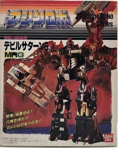 BANDAI Machine Robo Devil Satan 6 MRG Combiner Transformer Robot Vintage Japan - Picture 1 of 20