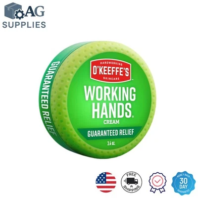 Крем для рук O'Keeffe's Working - банка 3,4 унции для снятия экстремальной сухости - Изображение 1 из 4