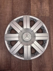 Genuine Citroen C3 Pluriel Pelican 15” Wheel Trim Cover Hub Cap 9642136080 NEW - Picture 1 of 4