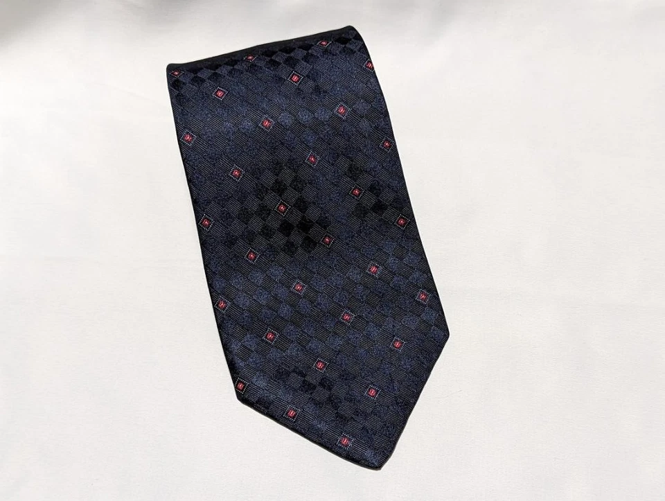 Sulka USA NY Used N/M Necktie Tie Ties SUITS Mens SILK 100 % Multicolor Luxury 5 - Imagem 1 de 4