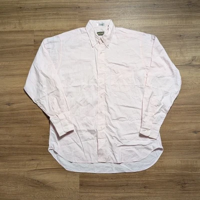 Gitman Brothers Family Britches Pink OCBD shirt 16-35 Large USA - Image 1 of 4