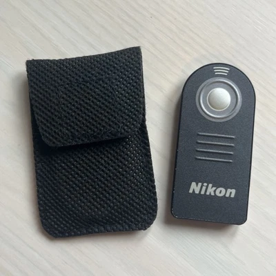 Nikon ML-L3 Infrared Remote Control - Fits D90, D5200, D3200, D600 Etc + pouch - Image 1 of 4