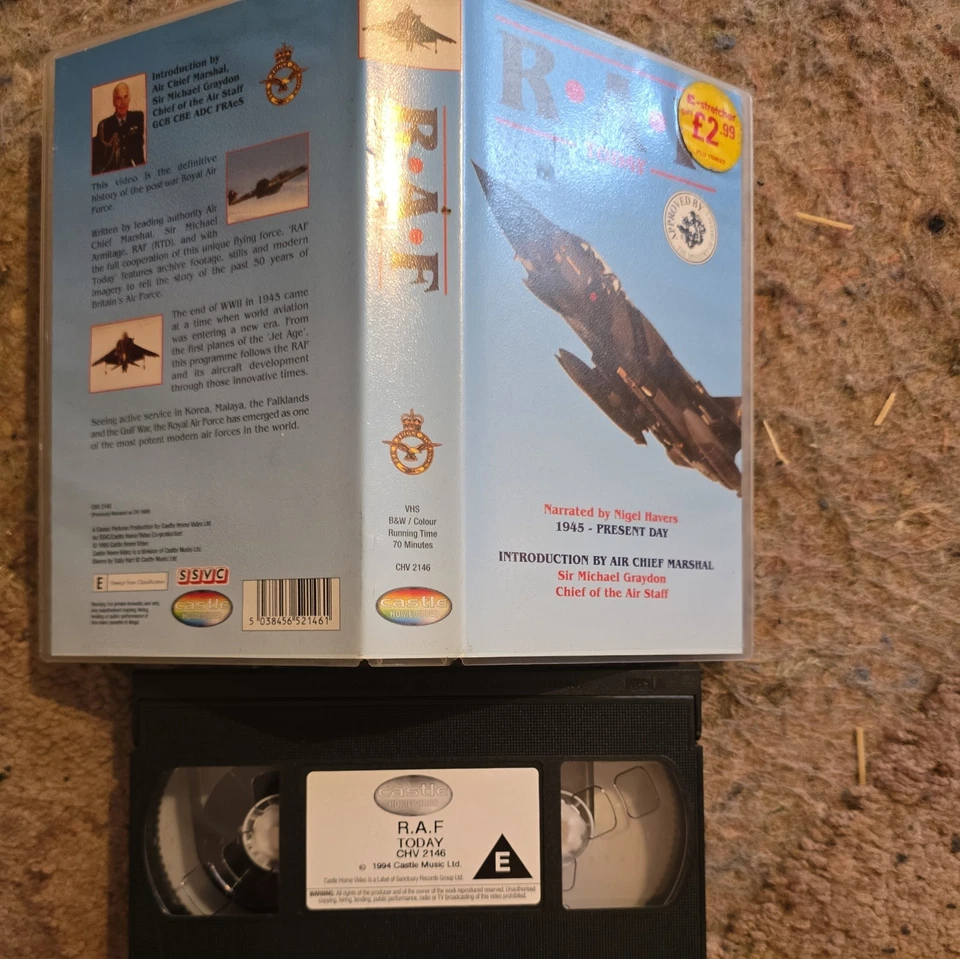 Raf Today - 1945 To The Present Day [VHS] [VHS Tape] - Image 1 of 1