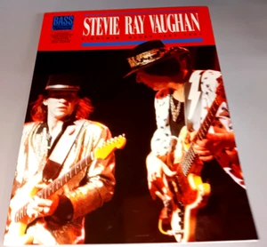 STEVIE RAY VAUGHN BIG Songbook Tab Learn BASS GUITAR Lightning Blues Riff Chords - Picture 1 of 5