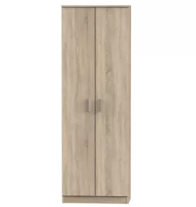Armario Multiusos auxiliar 2 puertas 3 estantes en Roble Cambrian 180x60x35 cm - Imagen 1 de 5