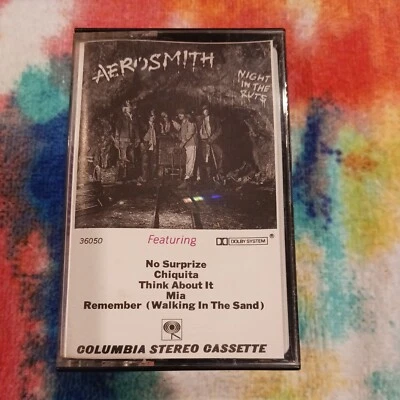 Aerosmith- Night in the Ruts (Cassette Tape) CBS 1979 Steven Tyler clean/tested - Image 1 of 4