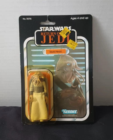 Squid Head 1983 77 Back STAR WARS Original Vintage SEALED MOC New #2 Cover