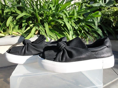 Zapatilla deportiva J/ Slides AUDRA, con lazo negro o peltre de cuero nobuck para mujer EE. UU. 7M Foto 1 de 4