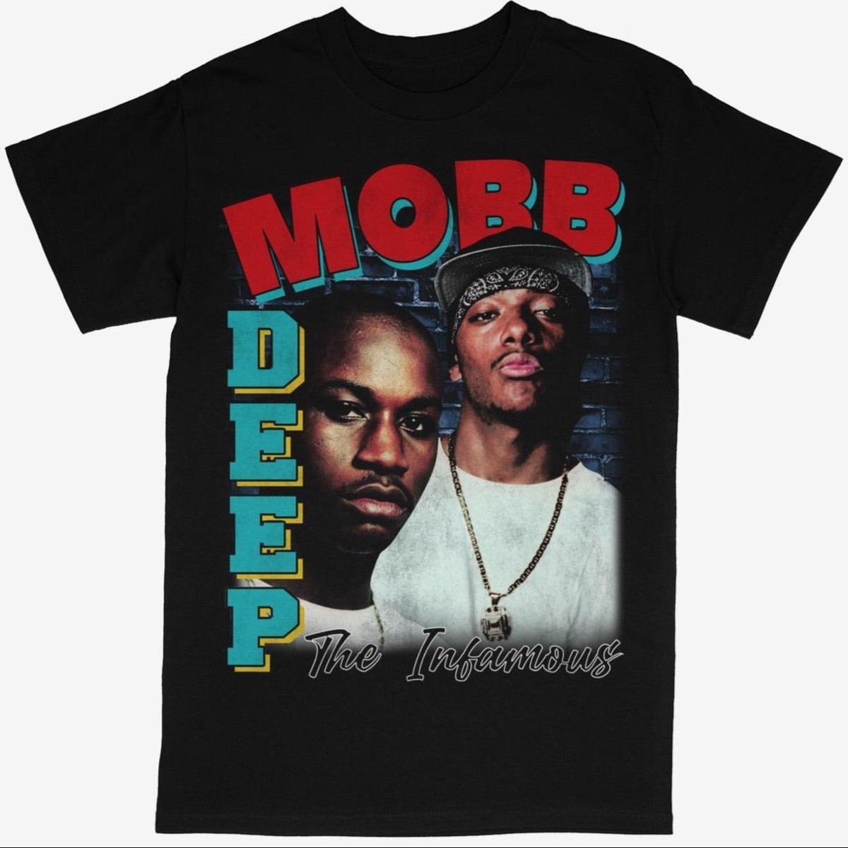 DBRUZE Mobb Deep Tシャツ XL DBRUZE MOBB DEEP TEE (BLACK) | Brand