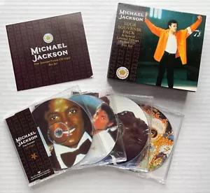 MICHAEL JACKSON Tour Souvenir Pack 1992 UK Limited Edition 4x CD Box Set MINTY! - Picture 1 of 7
