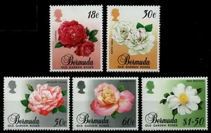 Bermuda 1989 - Mi-Nr. 550-554 ** - MNH - Rosen / Roses - Picture 1 of 1