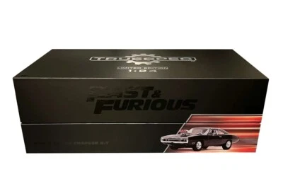 JADA DOM'S DODGE CHARGER R/T BLACK "FAST & FURIOUS" 1/24 DIECAST  33721 T/S.. - Image 1 of 4