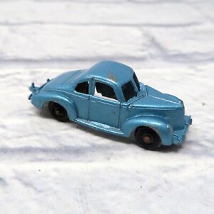 VTG Tootsie Toy Die Cast Car Blue Ford Coupe with Hitch Car Vehicle Toy h1