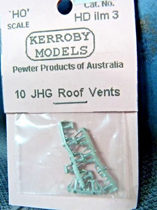 Kerroby Models HO Escala 1/87 NSWGR detalle vagón - Ventilaciones JHG - Parte #HDILM3 - Imagen 1 de 1