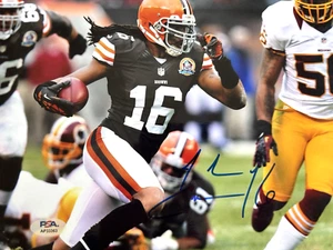 JOSH CRIBBS Signed 8 x 10 CLEVELAND BROWNS Photo PSA DNA COA NFL  Kent State - Picture 1 of 3