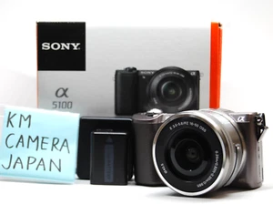 [US DUTY PAID] Sony Alpha a5100 Mirrorless camera [SC 4116] silver w lens #002 - Picture 1 of 19