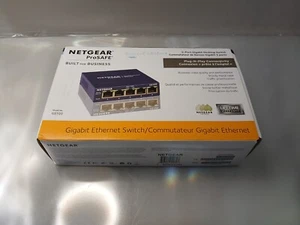 NetGear GS105 v3 ProSafe 5-Port Gigabit Switch - Picture 1 of 5