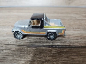 1982 Hot Wheels JEEP SCRAMBER Silver W/ Real Rider Rubber Goodyear Tires HK - Picture 1 of 13