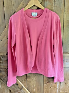 Talbots Large Size, Cardigan Type Top And Jacket- Pinkish Color (13KM) - Picture 1 of 14