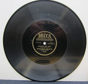 Andrews Sisters, Russ Morgan - Charley My Boy & She Wore A Yellow Ribbon -78 RPM - Imagen 1 de 4