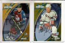 2002-03 BAP Signature Series Autographs Gold #174 Bobby Holik SP VAULT STAMP