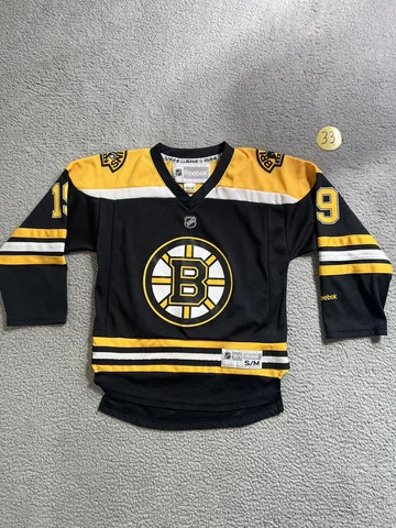 BOSTON BRUINS REEBOX YOUTH JERSEY SIZE S/M TYLER SEGUIN # 19 Cover