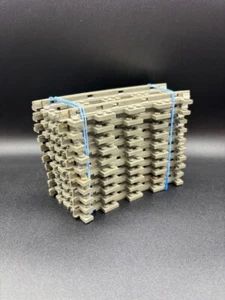 10x Lego System 4558 4515 4559 Eisenbahn 9V Schienen gebogen Kurve G51217 - Bild 1 von 6