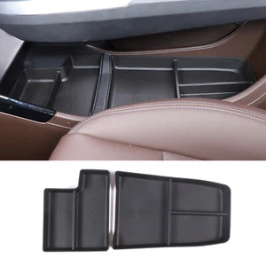 2PCS TPE Central Control Lower Storage Box Container For BMW X1 U11 2023-2024 - Picture 1 of 12
