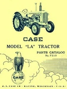 Manual de catálogo de piezas de tractor Case Model LA F210 - Imagen 1 de 1