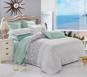 Set biancheria da letto in microfibra da spiaggia: set copripiumone o set lenzuola completo/queen/king/cal k - Foto 1 di 2