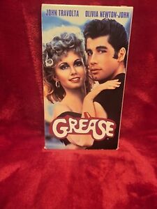 Grease VHS Movie John Travolta, Olivia Newton