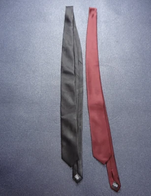 J. Ferrar Blue & Violent  100% Polyester Men’s Neck Tie Made In China - Lot Of 2 - Image 1 of 4