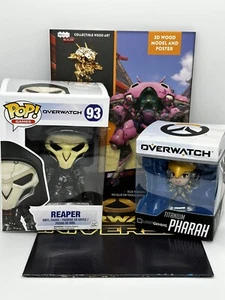 Loot Gaming: Pharah Overwatch Figur - Reaper Funko PoP - DVDa’s Meka Model Lot - Bild 1 von 6