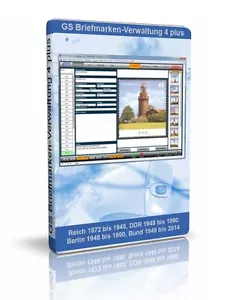 GS Briefmarken-Verwaltung 4 plus - Software zur Verwaltung Ihrer Sammlung - Imagen 1 de 10