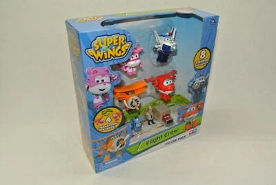 Paquete de 8 figuras Super Wings Flight Crew [WHSE_25025-2.26d] Foto 1 de 3