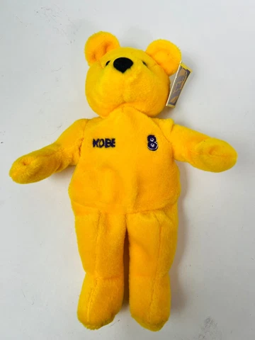KOBE BRYANT LOS ANGELES LAKERS VINTAGE 2000'S SALVINO STUFFED BEAN BAG DOLL Cover