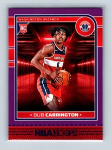 2024-25 Panini Hoops Purple Rookies Bub Carrington #244 (RC) - Picture 1 of 2