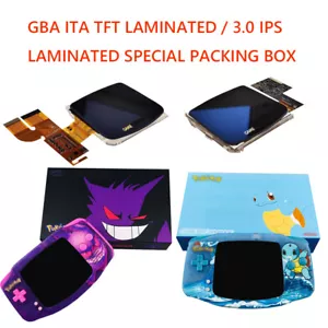 GBA Premium LLY Custom Gift Box GAMEBOY Premium IPS LCD 3.0TFT/IPS Shell GBAUV C - Picture 1 of 22