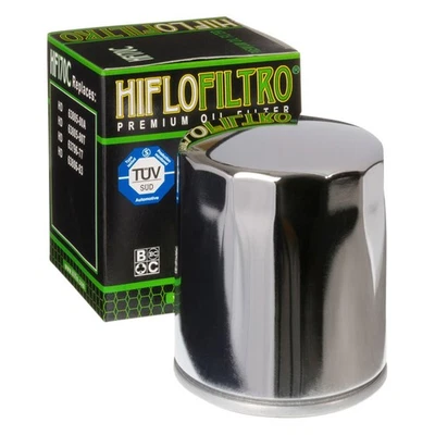 Filtro de aceite Hiflo HF170C Premium cromado Foto 1 de 3