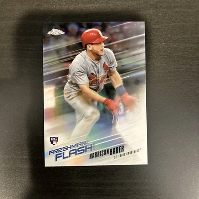 2018 Topps Chrome - Freshman Flash Harrison Bader #FF-14 (RC) - Image 1 of 2