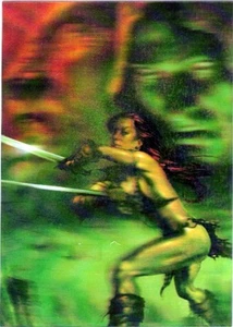 2011 Breygent Red Sonja Lenticular Trading Card RS1 - Picture 1 of 1
