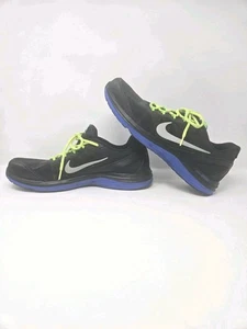 Nike "Duel Fusion Run 3" black and gray mesh, running shoes Men's US 15 E.U.C! - Picture 1 of 15
