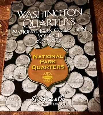 2 Books Of Washington National Park Quarters 2010-2021 P/D. 114 Coins + 6 S Ones - Image 1 of 4