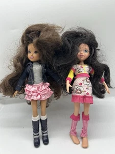 Moxie girlz dolls Sophina + Lexa Jammaz Stamped 2009 Clothes Boots - Picture 1 of 13