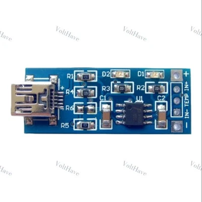 10 Stück TP4056 Lithium Batterie Leistungsmodul 1A Erweiterungsplatine Neu - Bild 1 von 3