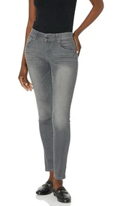 Democracy Women's Ab Solution Jegging Jeans Grey Size 10 New NWT - Picture 1 of 2